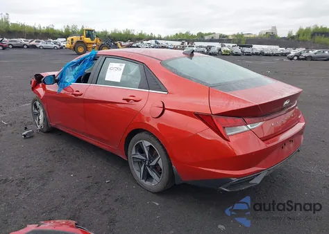 2021 Hyundai Elantra Limited из США, поврежденный, VIN KMHLP4AG2MU131274